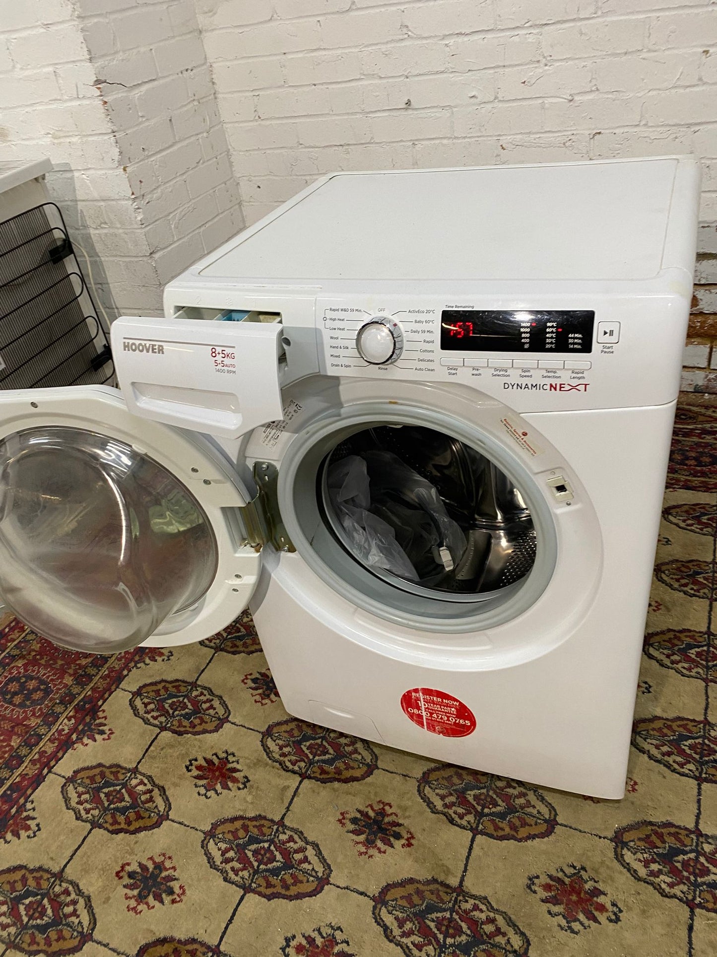 🚚Beautiful Hoover 8/5KG  Combo Washer Dryer For Sale