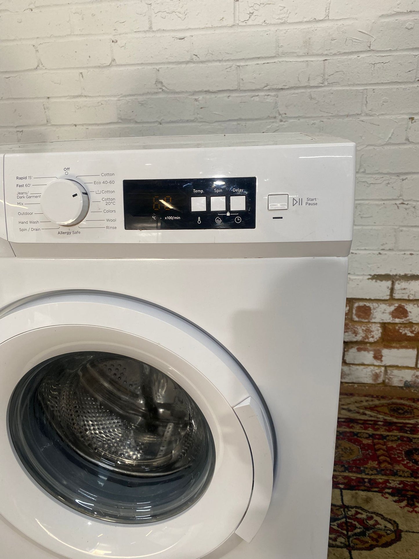 🚚Beautiful Bush 7KG Washing Machine For Sale
