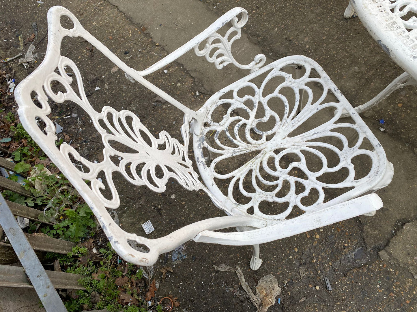 ✅🚐🚐Beautiful Garden Set Patio Large Round Table With 4 Chairs