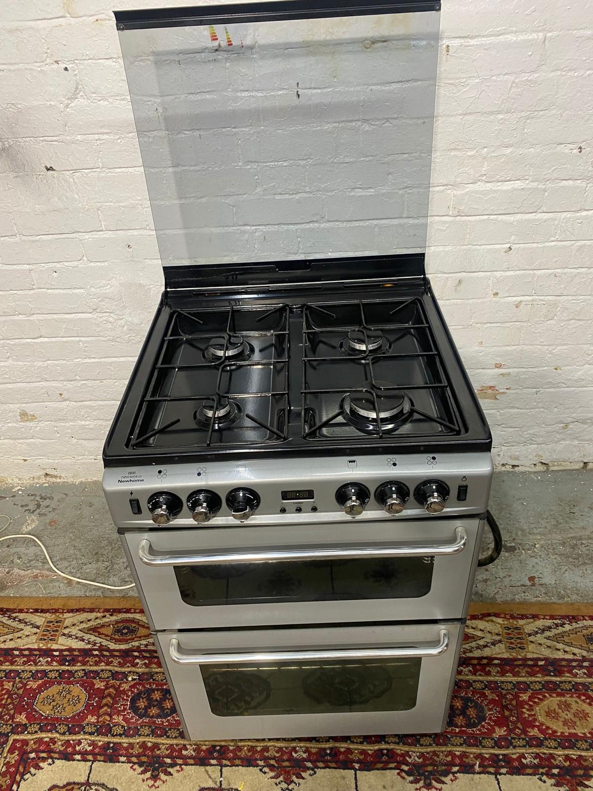 Beautiful 60CM Grey Gas Cooker With Grill/Oven For Sale