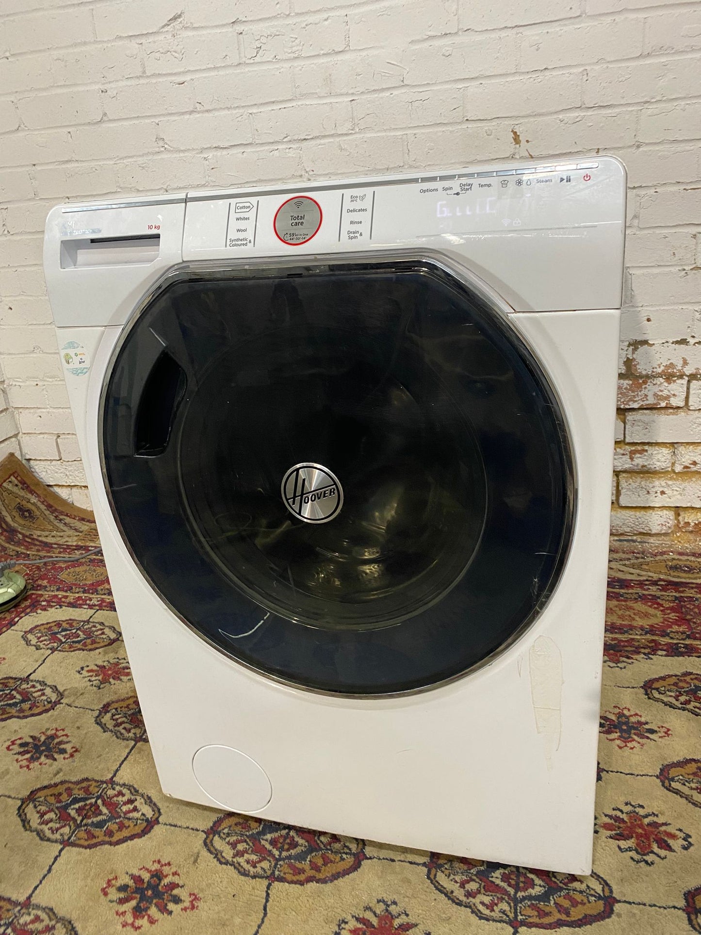 🚚Beautiful Hoover Large Drum 10kg Wifi Fully Touch Washing Machine For Sale