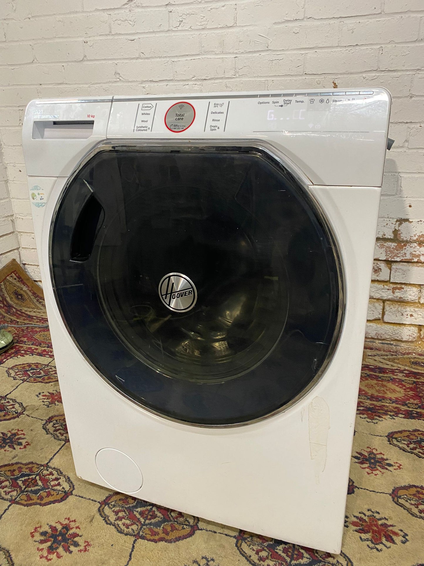 🚚Beautiful Hoover Large Drum 10kg Wifi Fully Touch Washing Machine For Sale