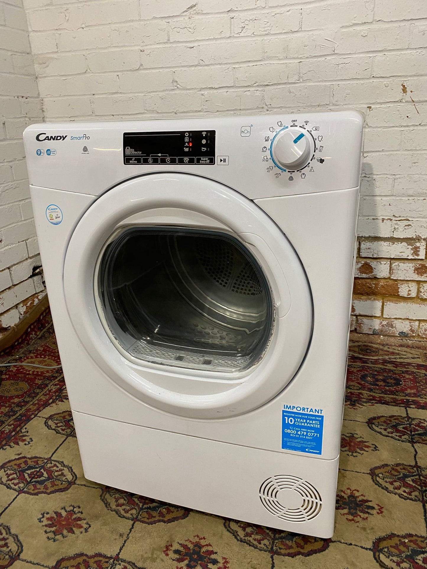 🚐🚐Beautiful Candy 9KG Glass Door Condenser Dryer For Sale