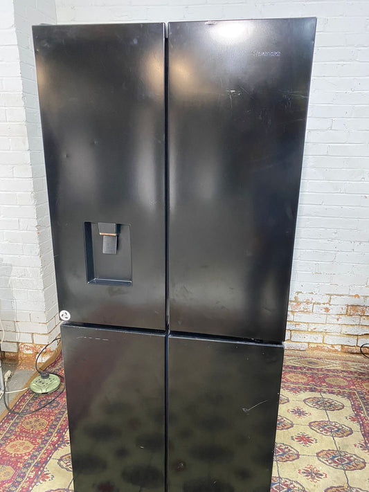 🚐🚐Hisense 80CM French Style 4Doors Fridge Freezer With Water Dispenser For Sale