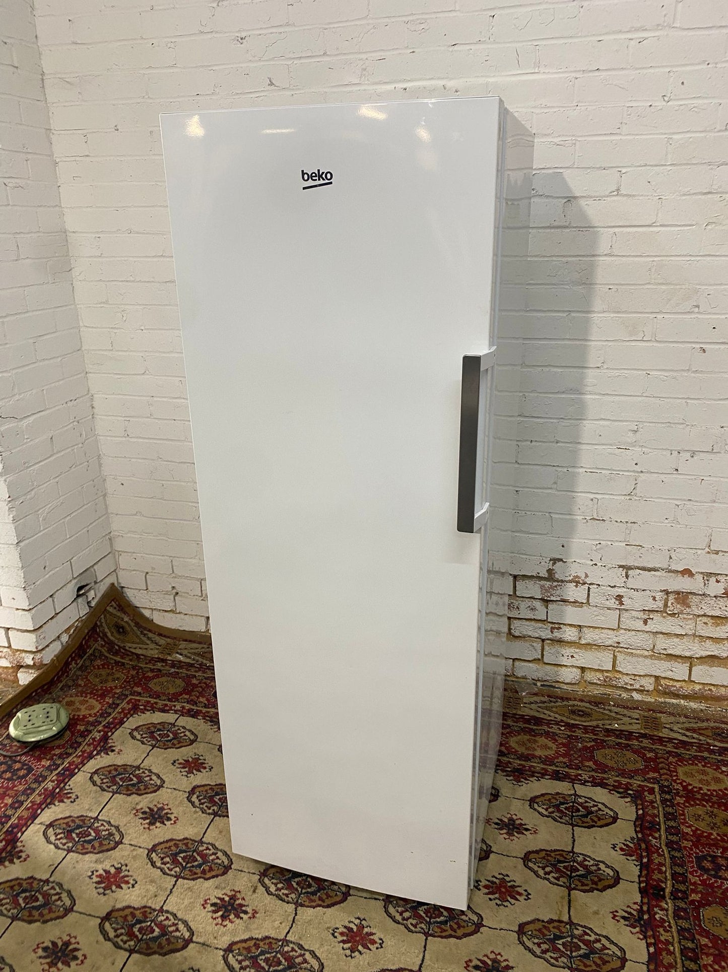 🚚Tall Beko White Standing Freezer For Sale