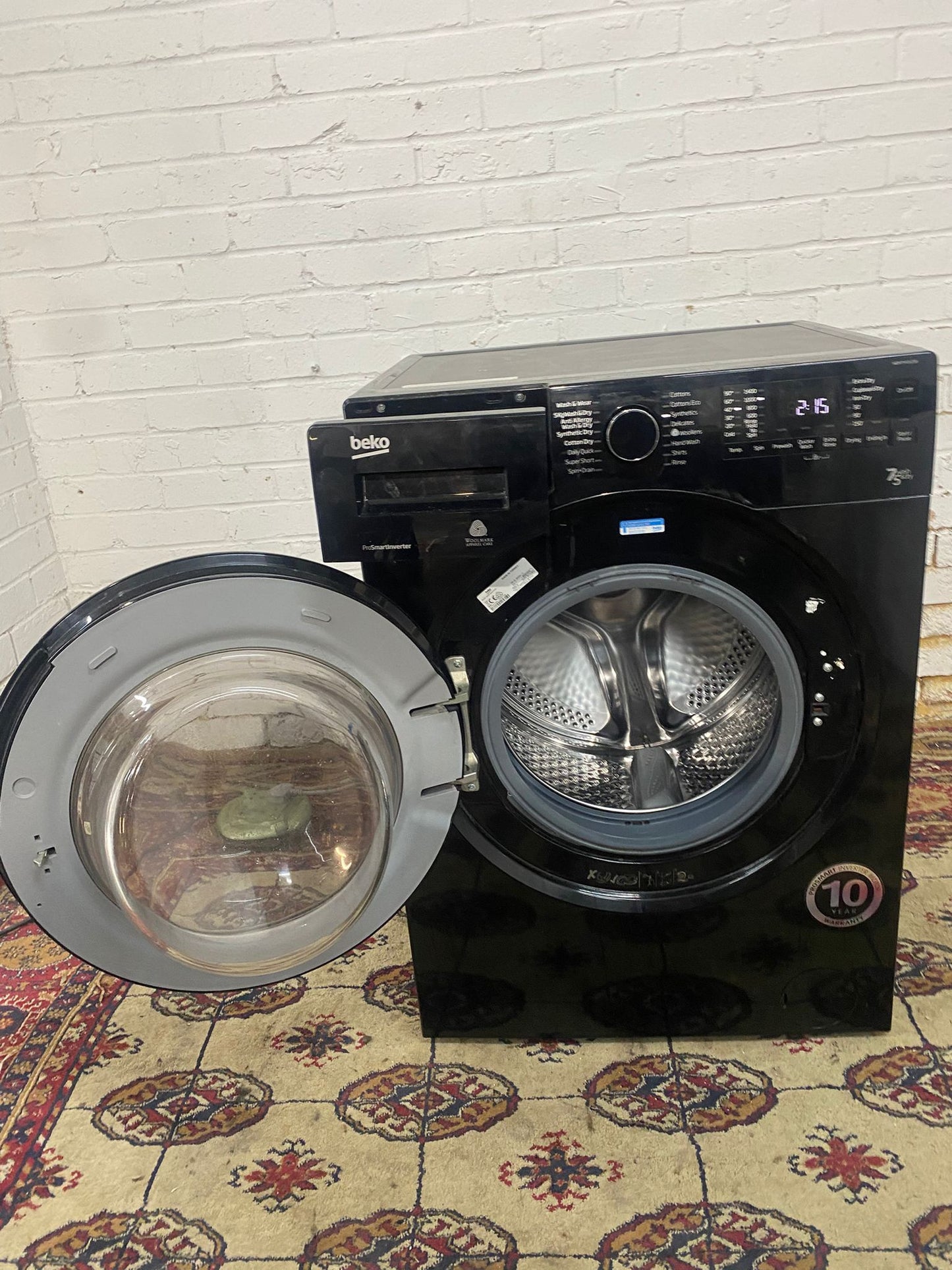 🚚FREE DELIVERY Beautiful Beko Black Washer Dryer For Sale