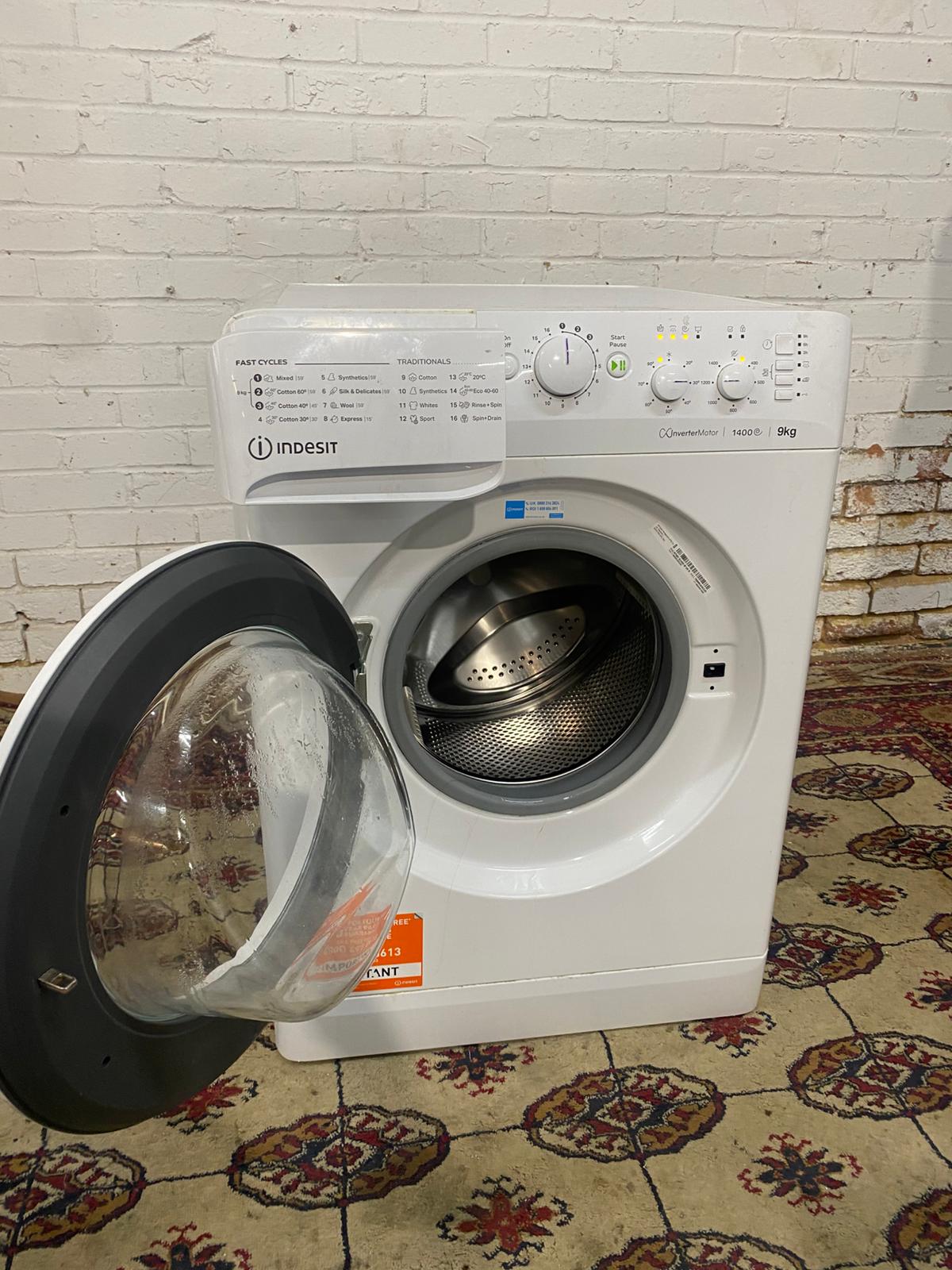 FREE DELIVERY Indesit 9KG Latest Model Washing Machine For Sale