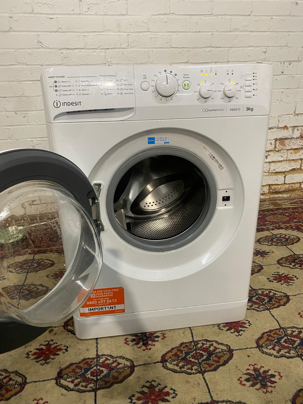 FREE DELIVERY Indesit 9KG Latest Model Washing Machine For Sale
