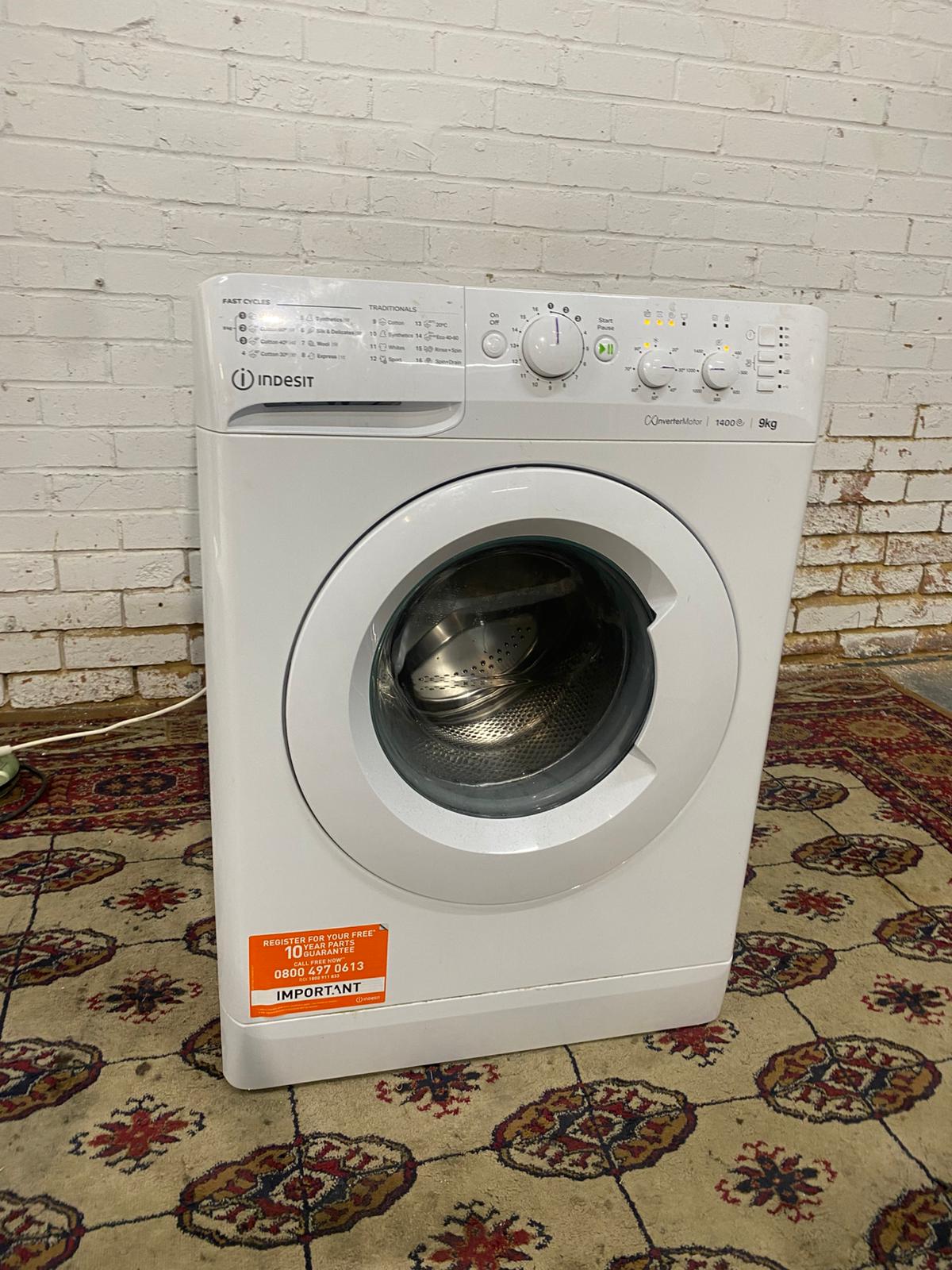 FREE DELIVERY Indesit 9KG Latest Model Washing Machine For Sale