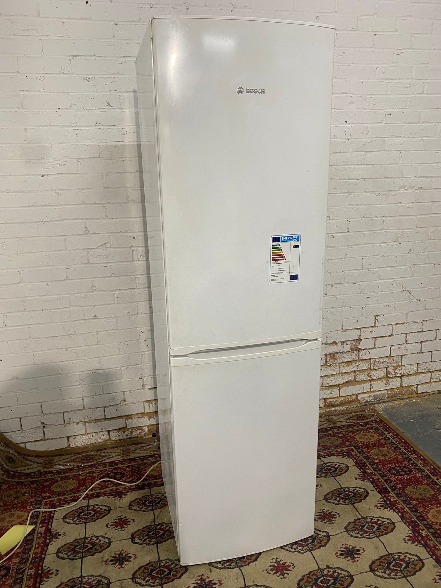 🚚FREE DELIVERY Beautiful Tall Bosch 2M Fridge Freezer For Sale