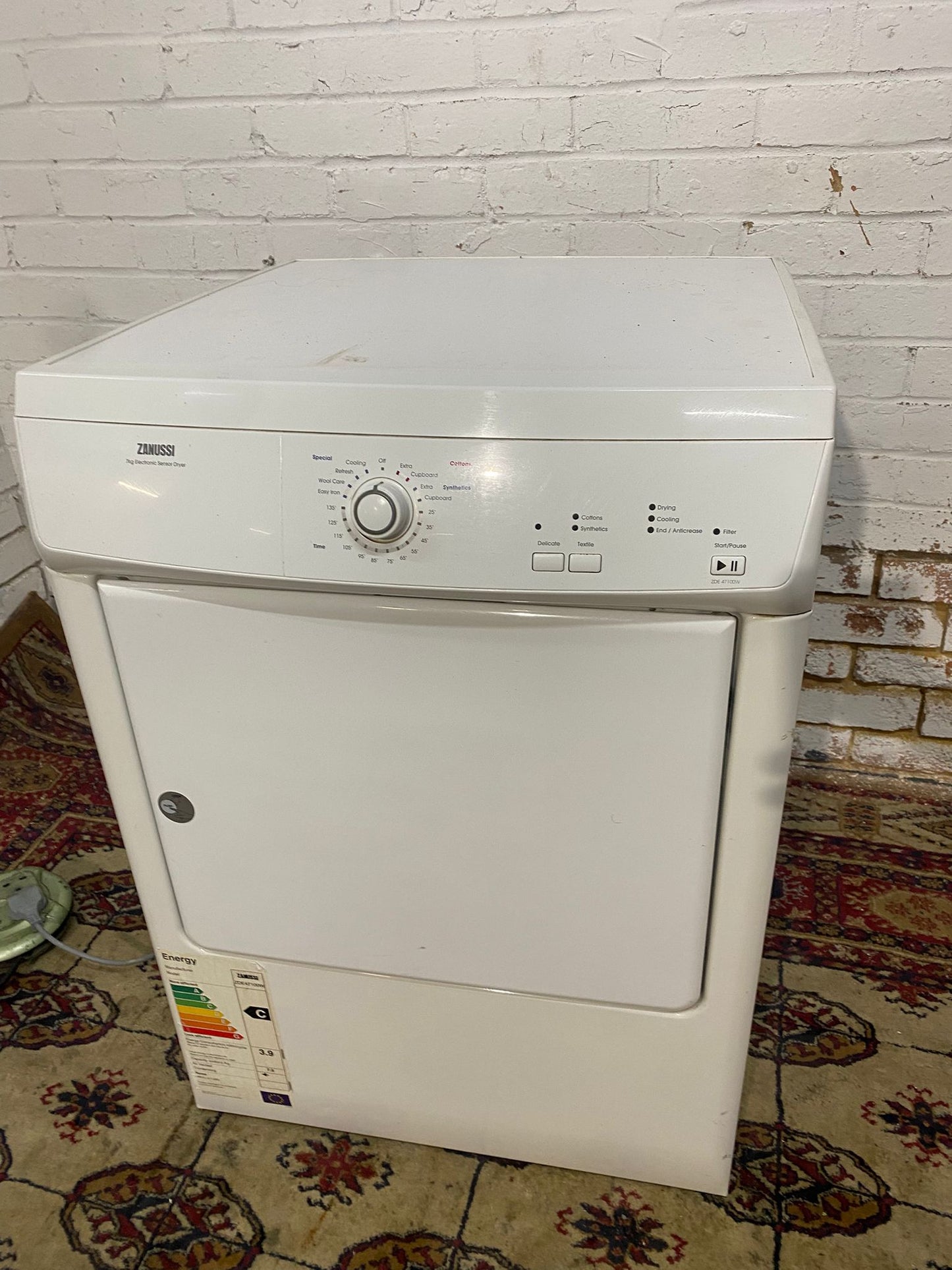 🚐Beautiful Zanussi 8KG Vented Dryer For Sale
