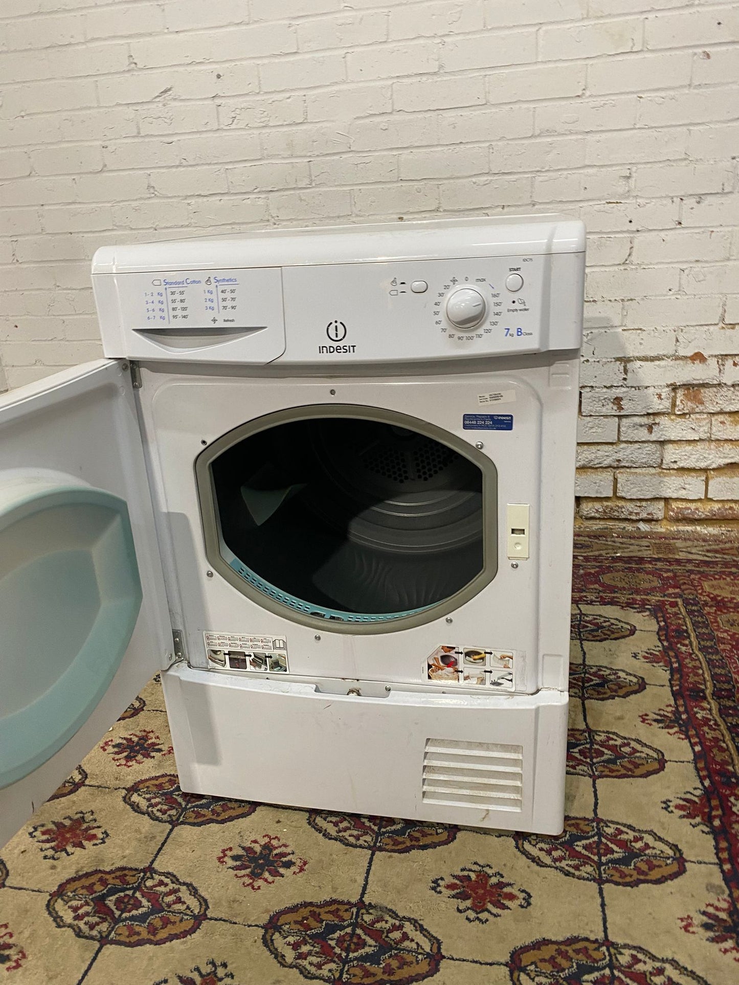 Beautiful Indesit 7KG Condenser Dryer For Sale