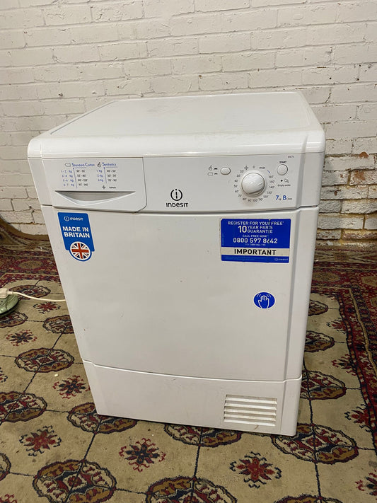 Beautiful Indesit 7KG Condenser Dryer For Sale