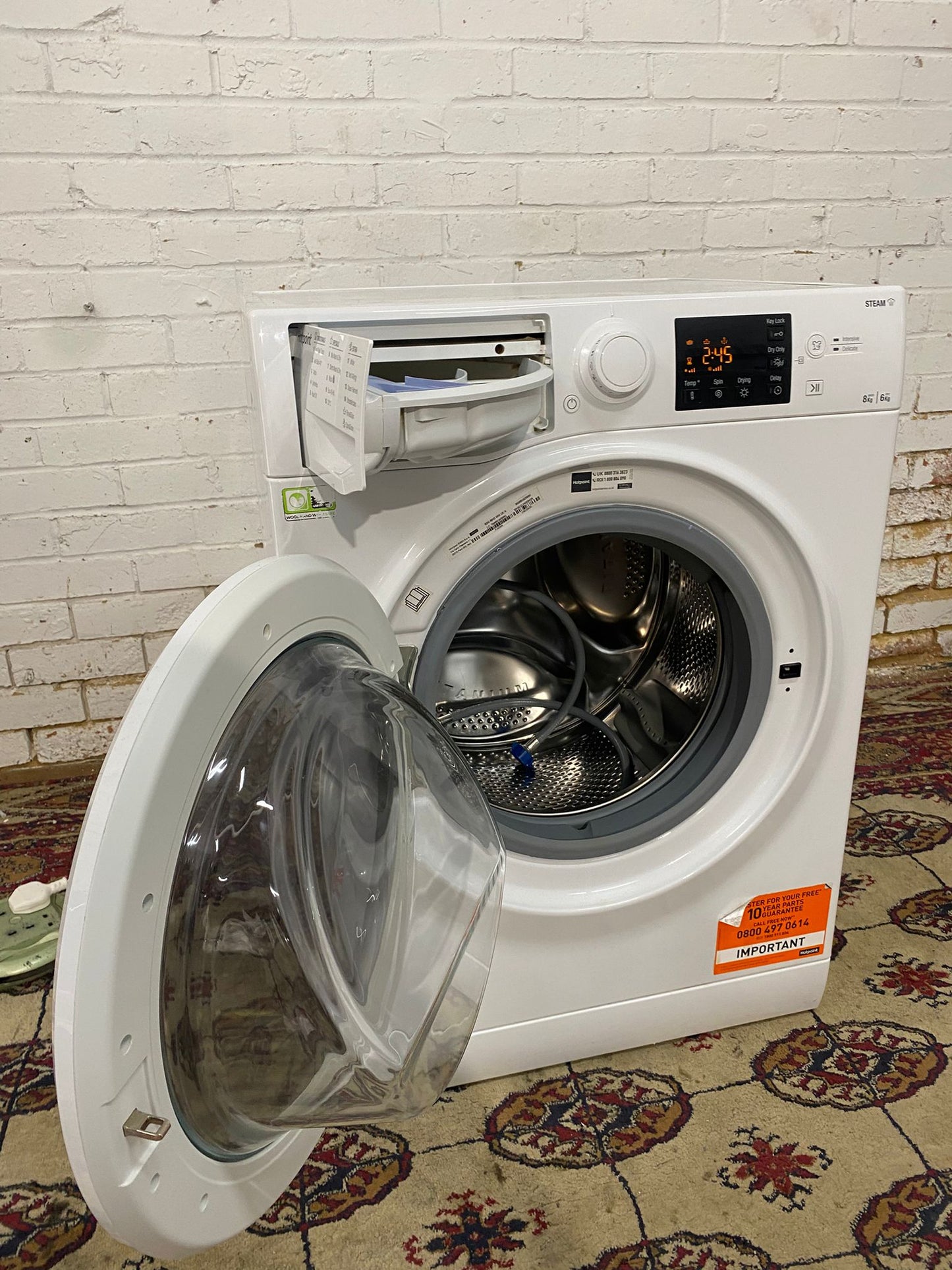 🚚FREE DELIVERY Beautiful HotPoint Washer Dryer For Sale