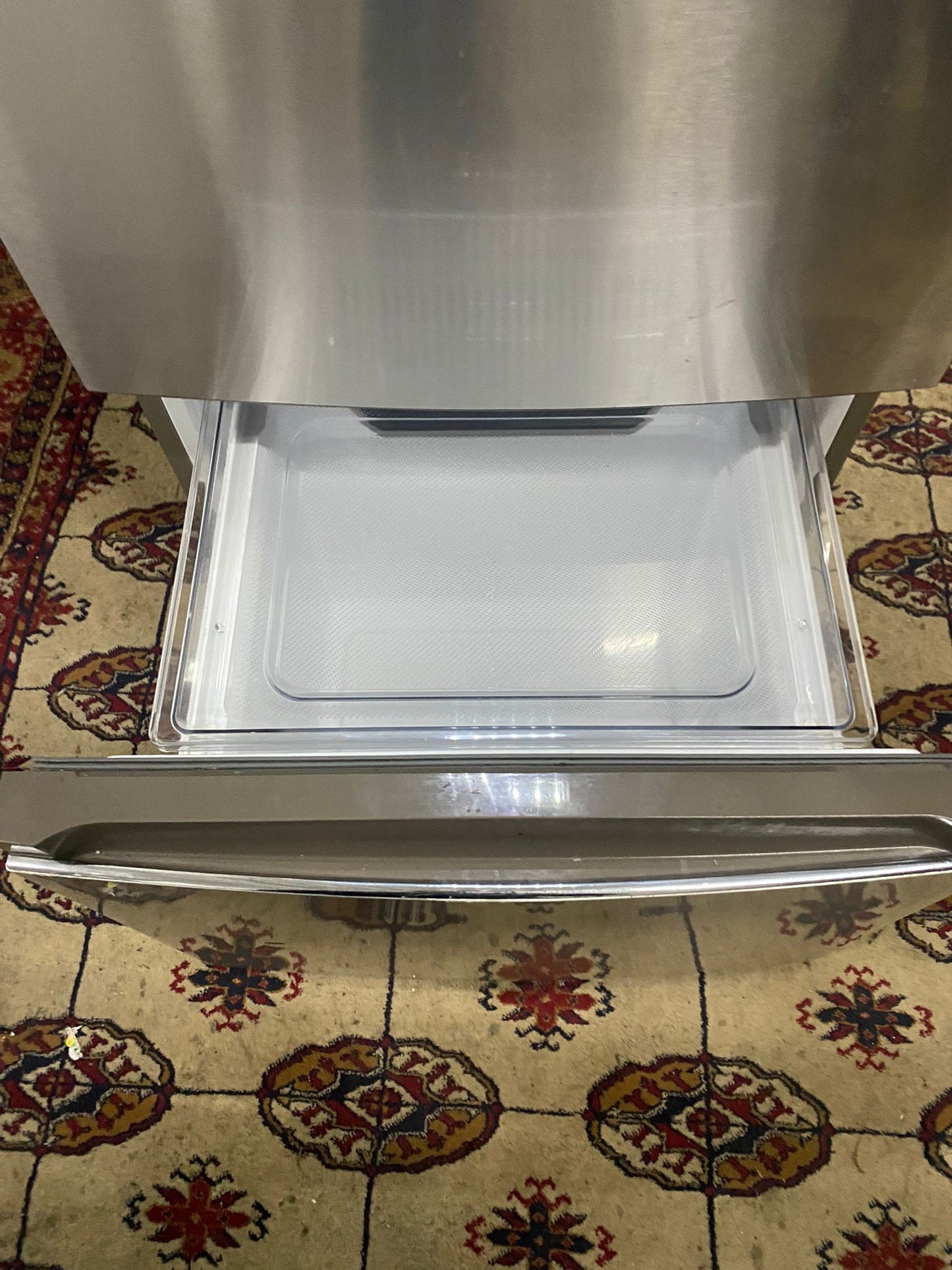 🚚Beautiful Haier 3Doors Stainless Steel Fridge Freezer For Sale