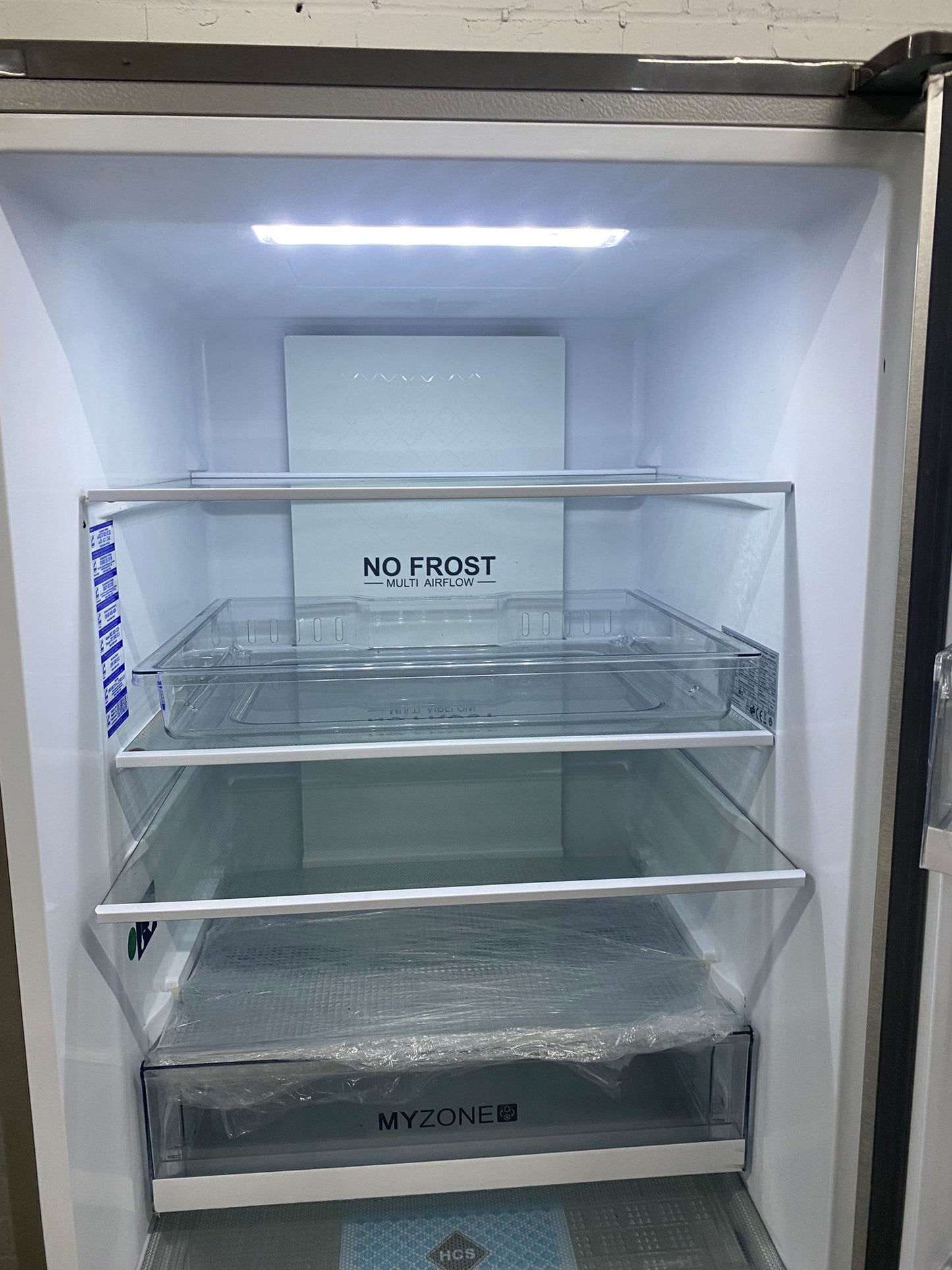 🚚Beautiful Haier 3Doors Stainless Steel Fridge Freezer For Sale