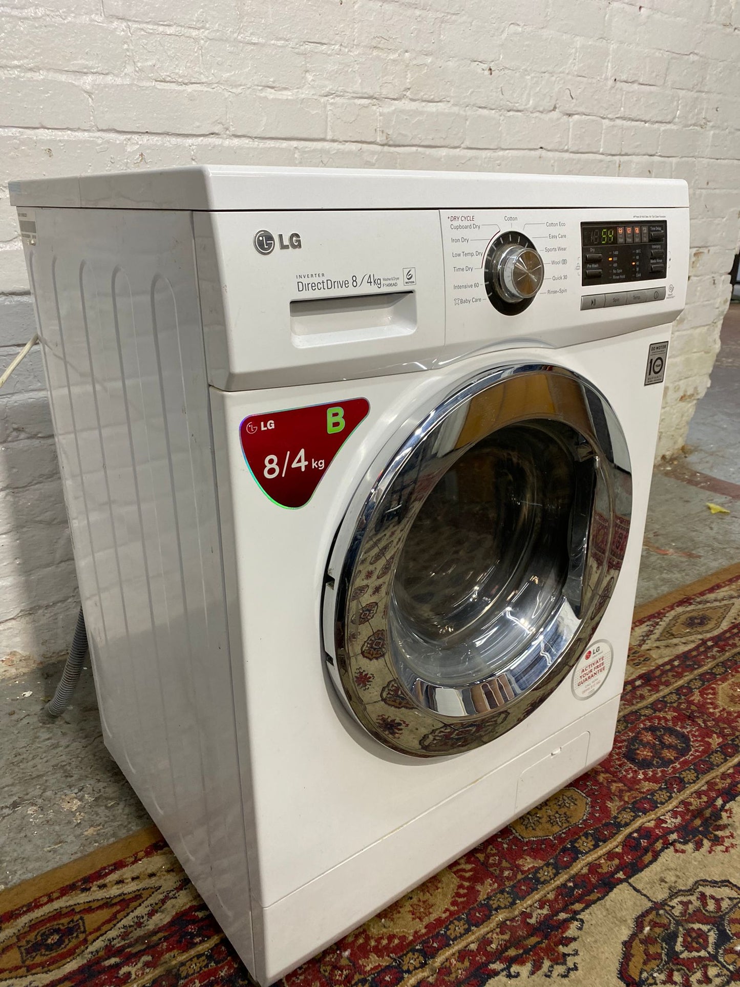 TopBrand LG 8/4 Direct Drive Washer Dryer For Sale