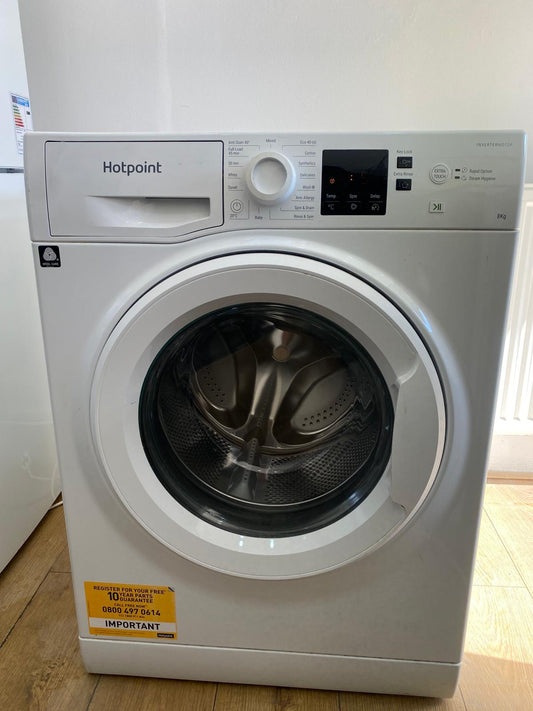 🚚Beautiful HotPoint 8KG Washing Machine For Sale