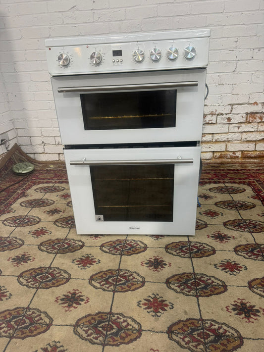 Beautiful Hisense White 60CM Ceramic Electric Cooker With Oven/Grill For Sale