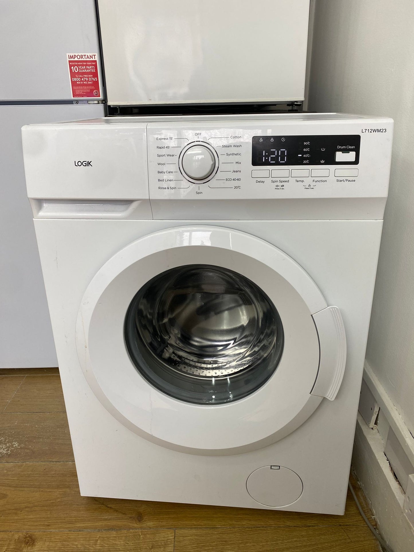 🚚Logik Latest Model 7KG Slimline Washing For Sale