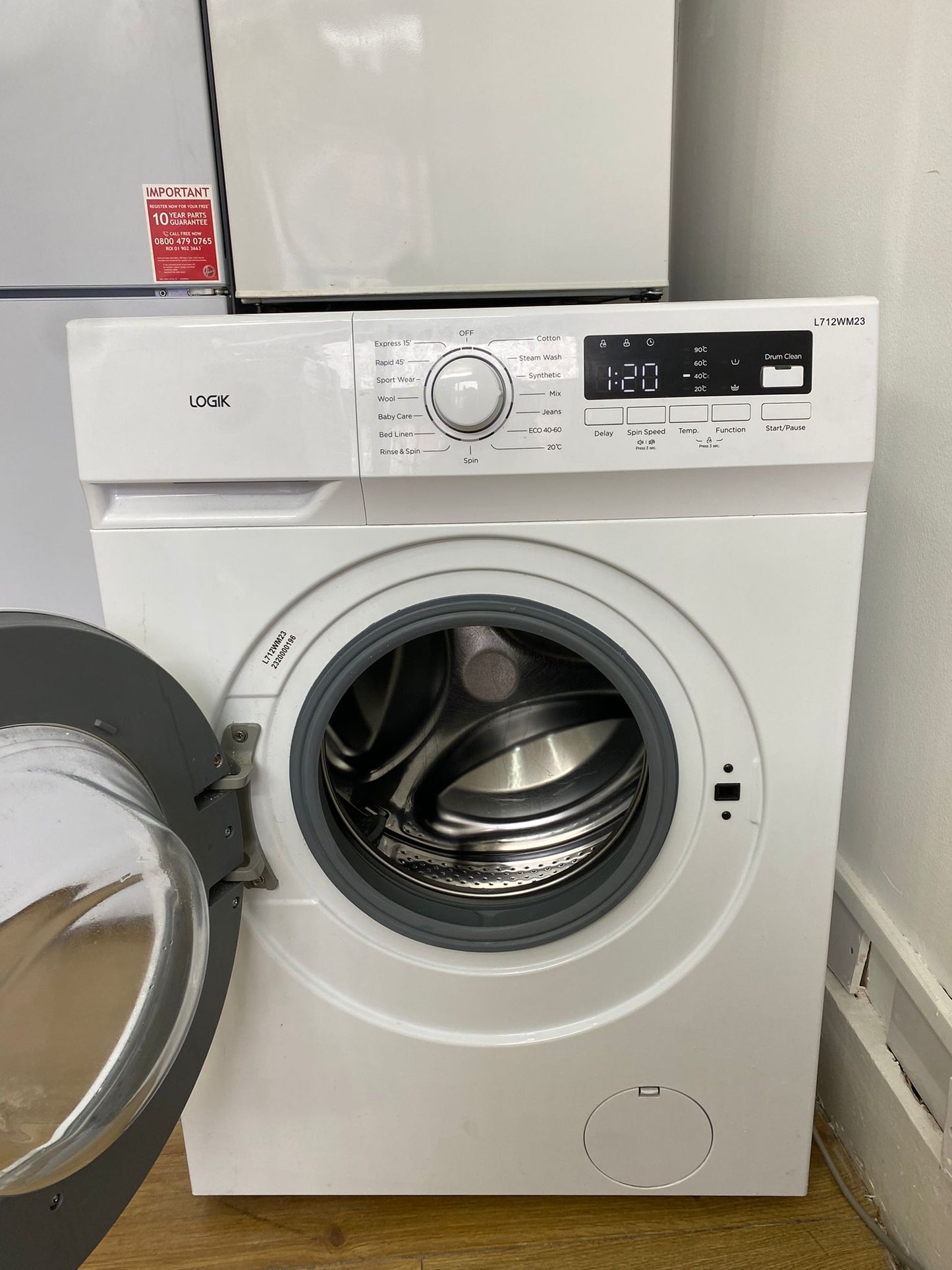 🚚Logik Latest Model 7KG Slimline Washing For Sale