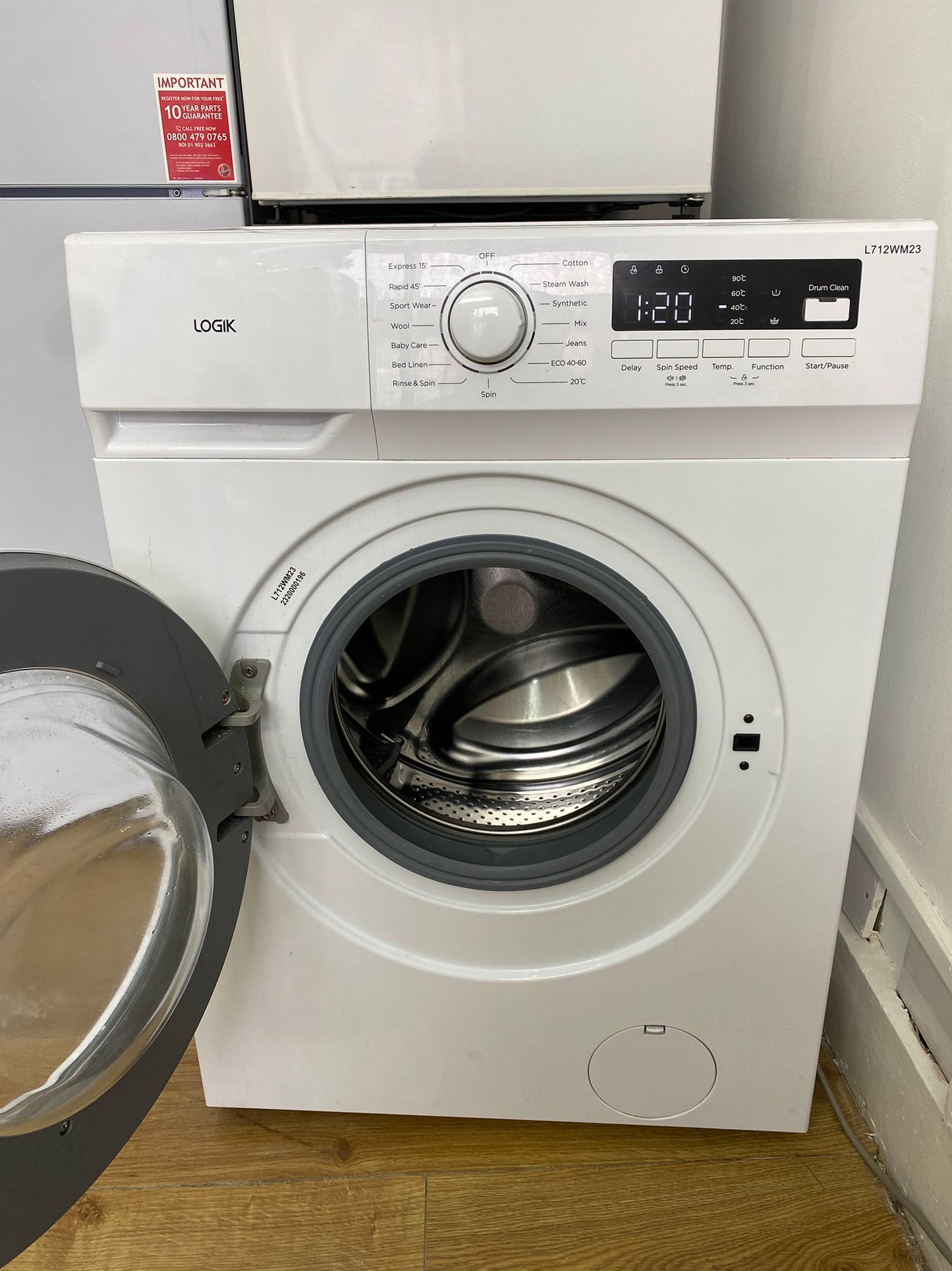 🚚Logik Latest Model 7KG Slimline Washing For Sale