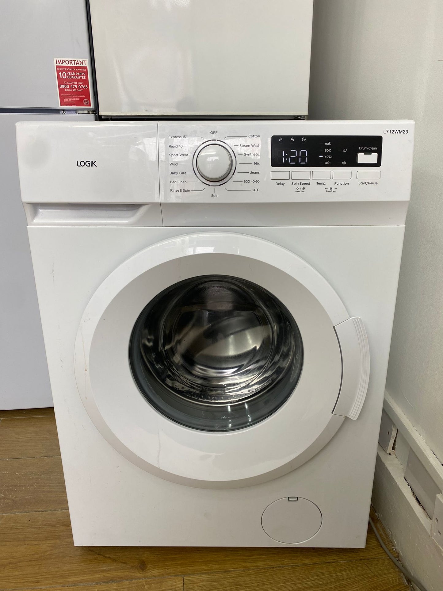 🚚Logik Latest Model 7KG Slimline Washing For Sale
