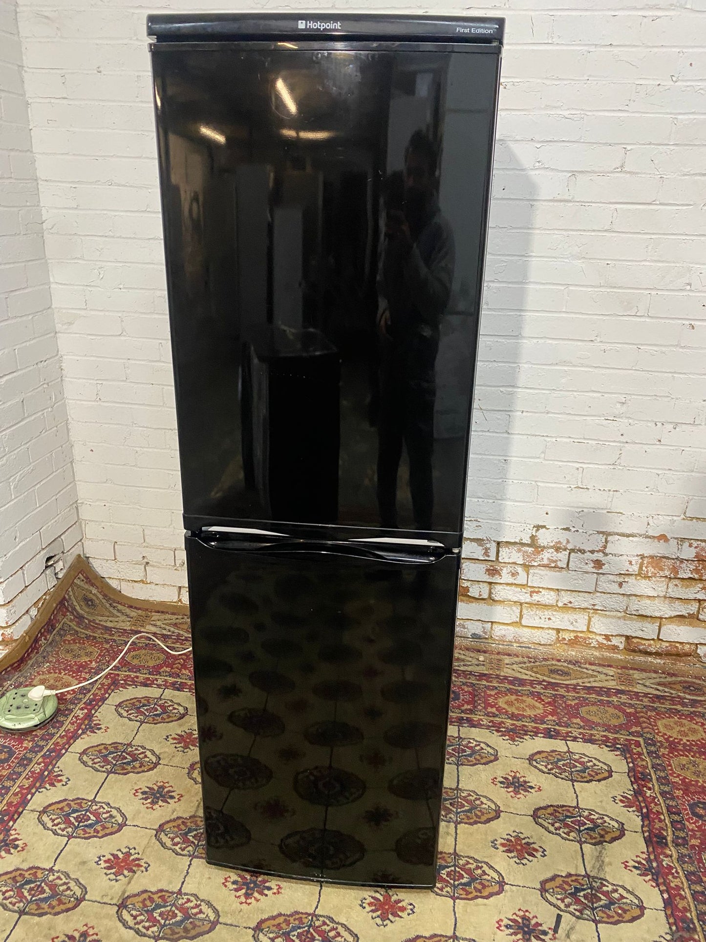 🚚Hotpoint Black First Edition Frost Free Fridge Freezer 50/50 For Sale