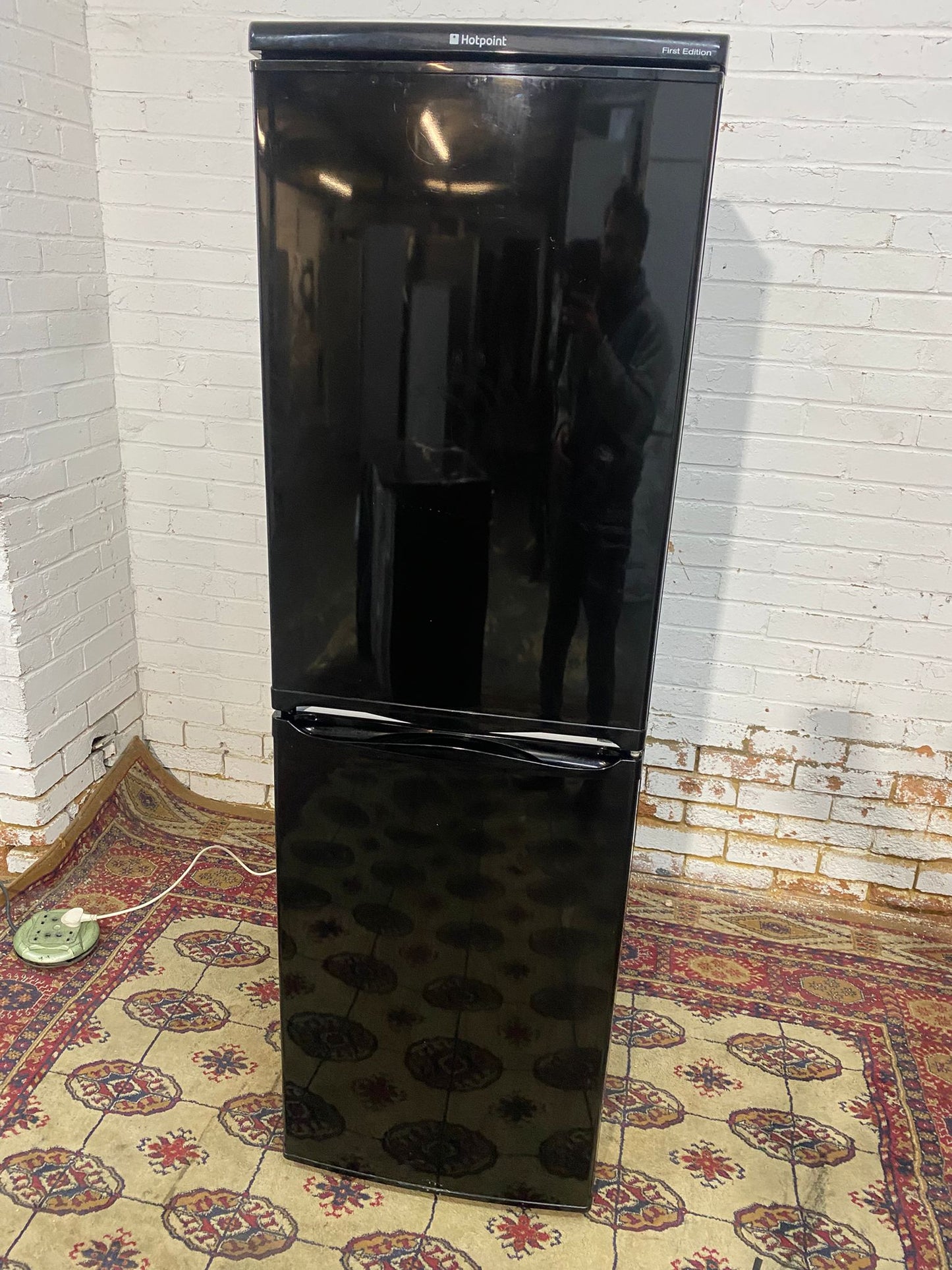 🚚Hotpoint Black First Edition Frost Free Fridge Freezer 50/50 For Sale
