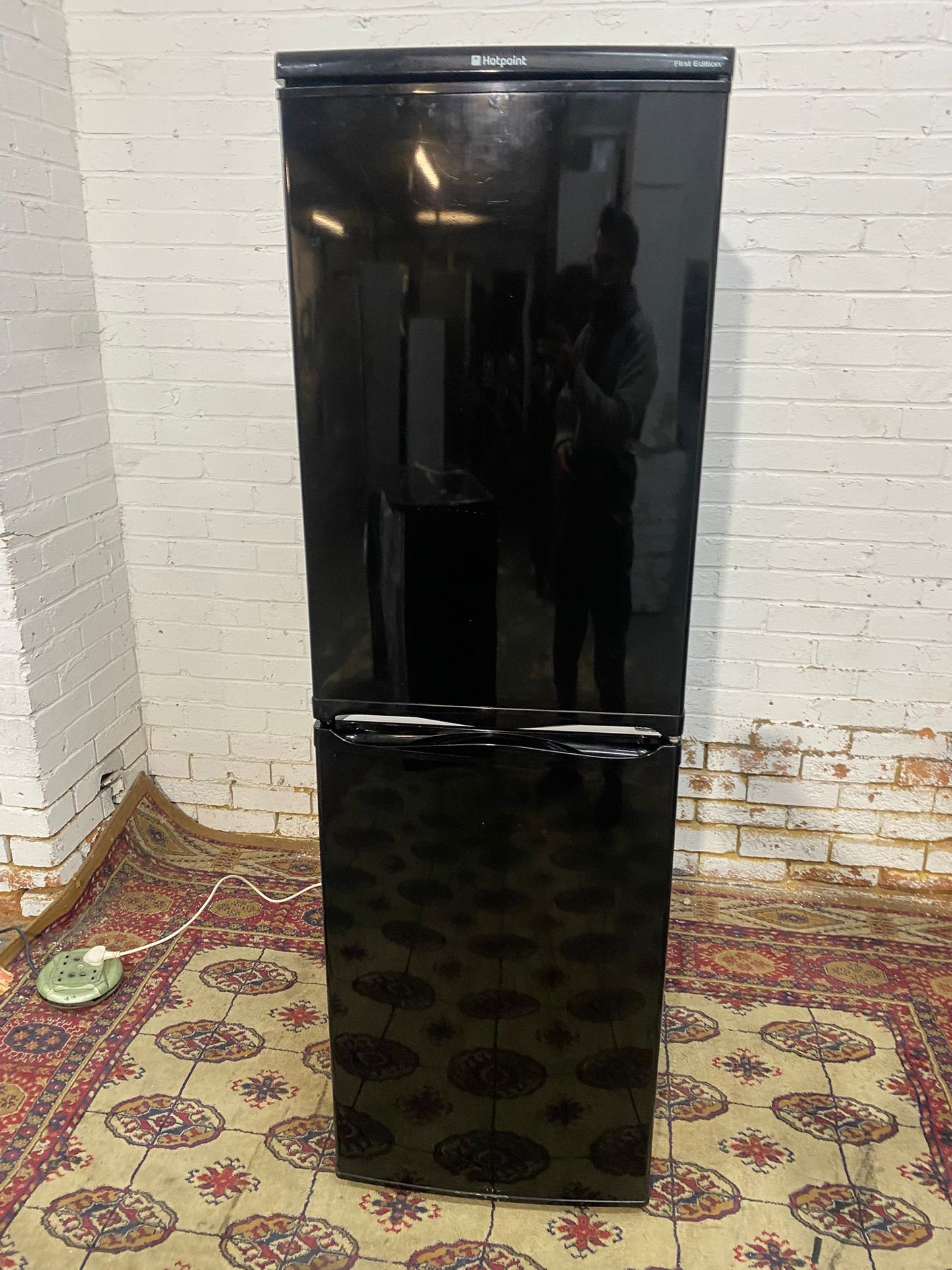 🚚Hotpoint Black First Edition Frost Free Fridge Freezer 50/50 For Sale