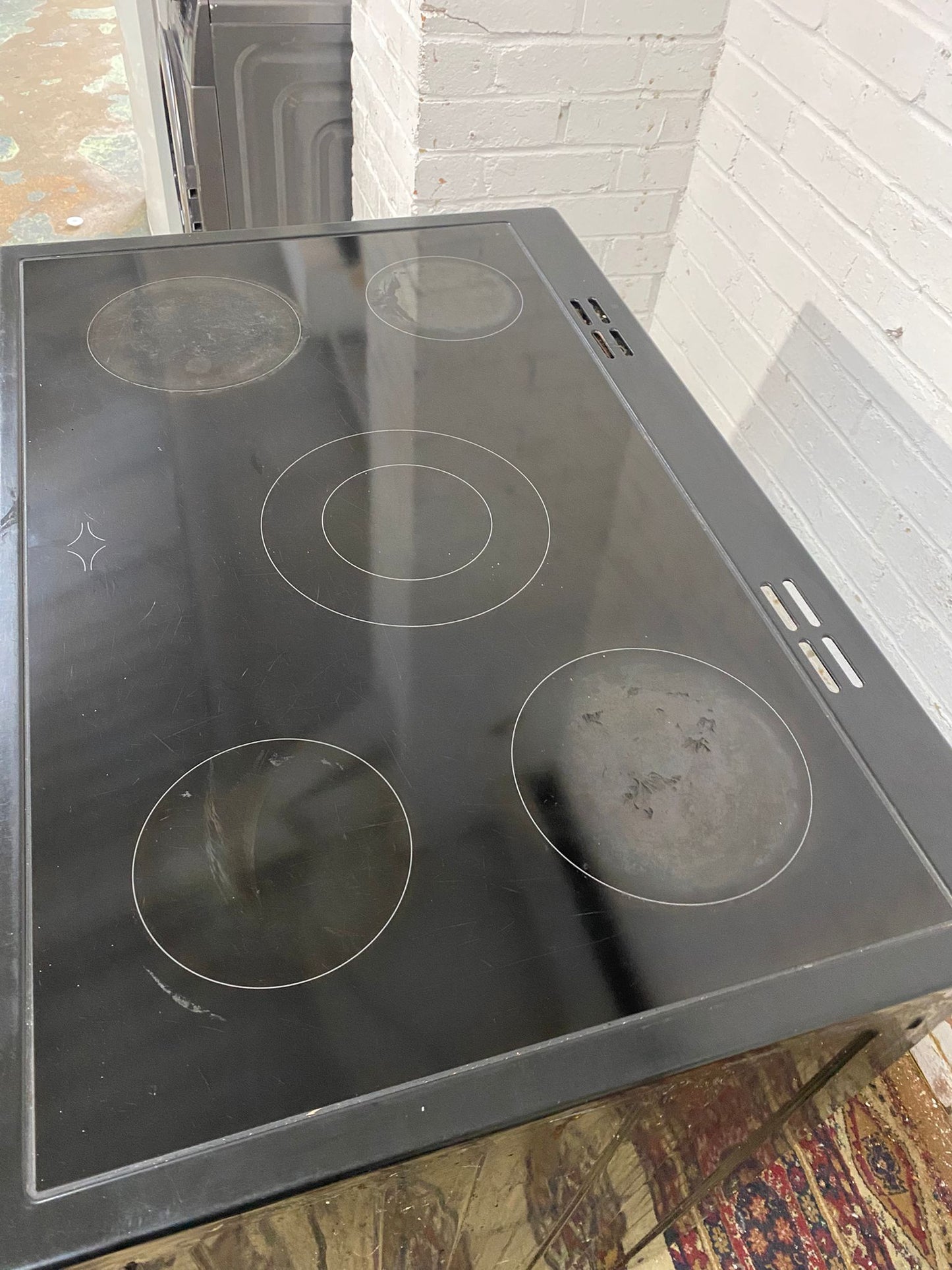 🚐FREE DELIVERY 90 CM Black Ceramic Electric Cooker With Double Oven/Grill