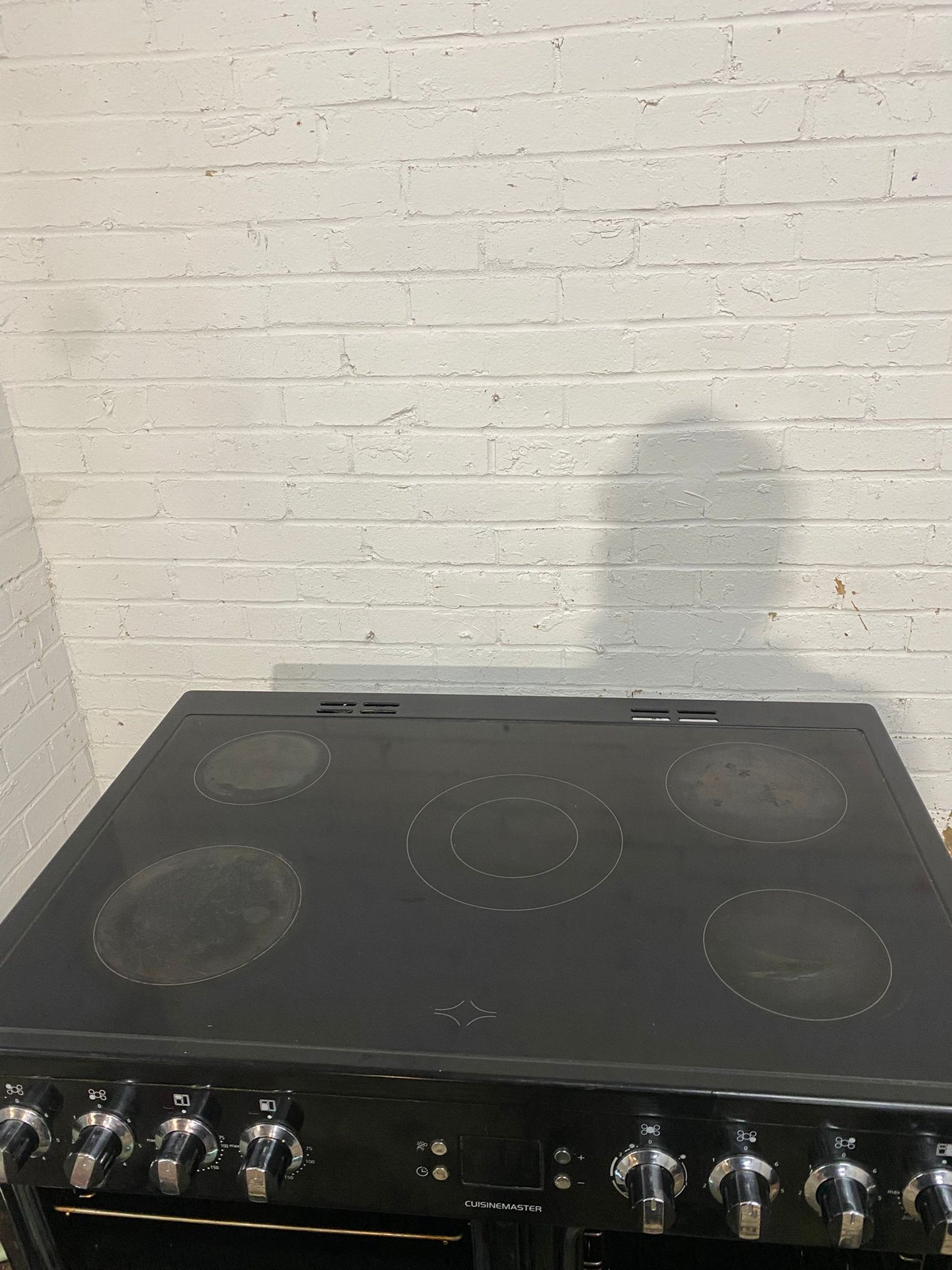 🚐FREE DELIVERY 90 CM Black Ceramic Electric Cooker With Double Oven/Grill