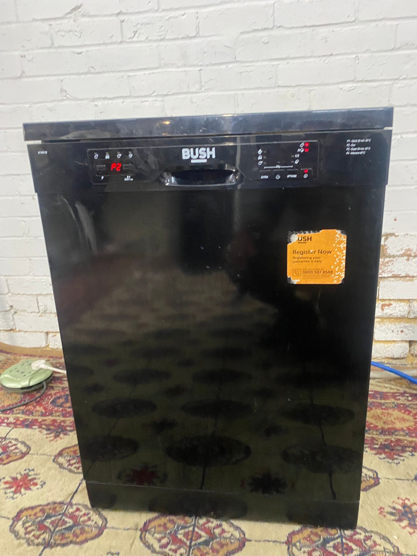🚚FREE DELIVERY Beautiful Black Bush Dish Washer For Sale