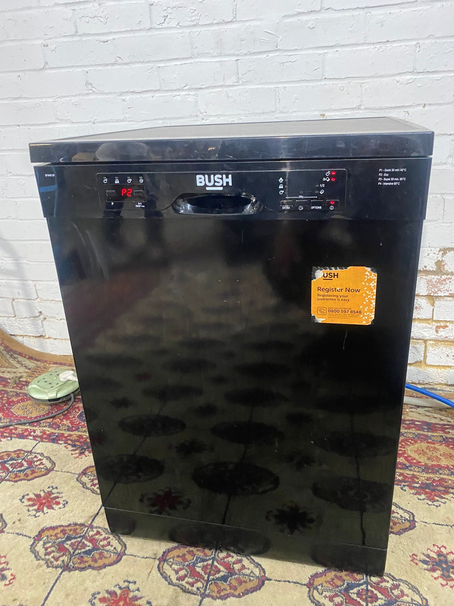 🚚FREE DELIVERY Beautiful Black Bush Dish Washer For Sale