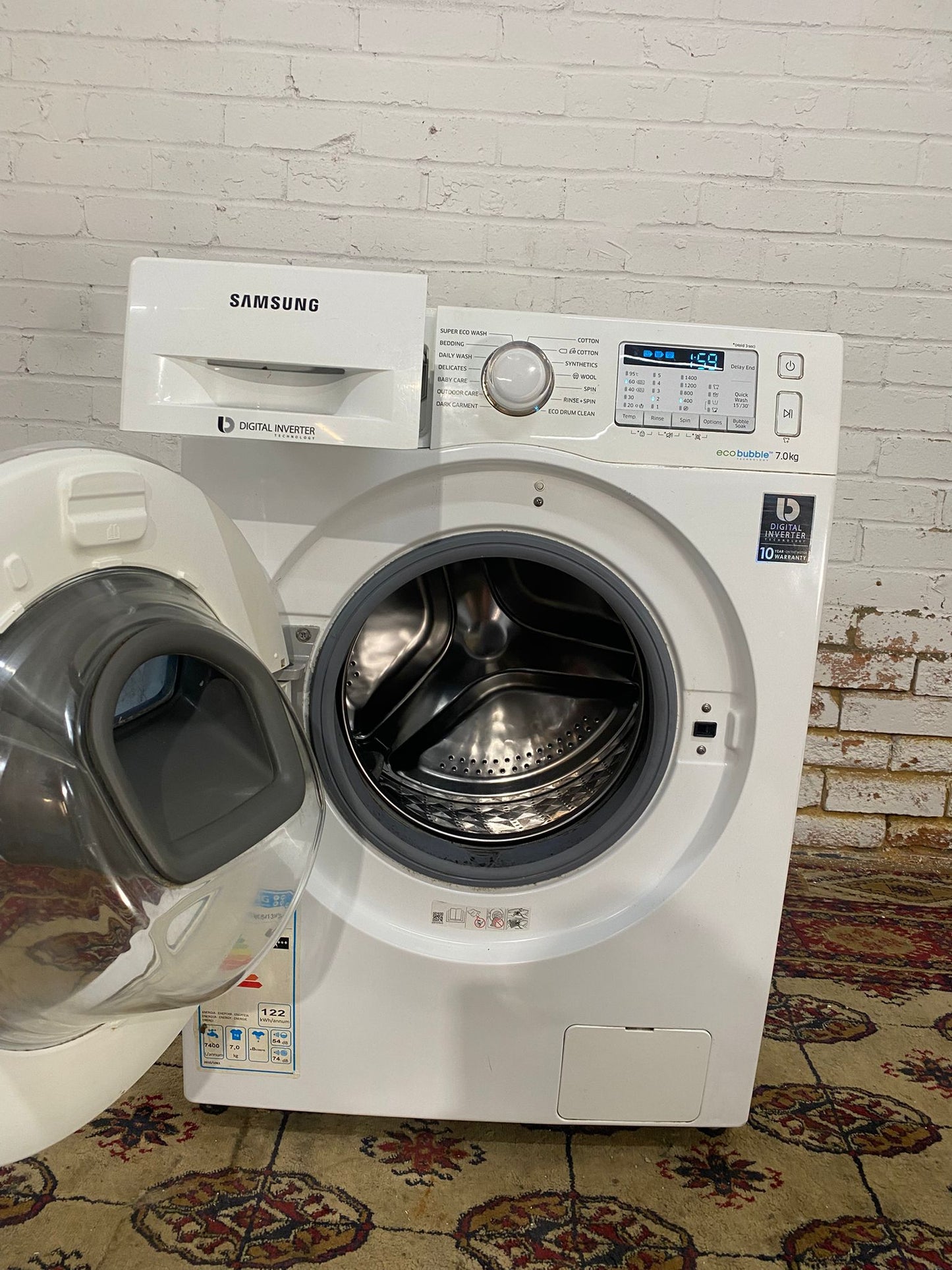 🚚Beautiful Samsung 7KG Double Door Add Wash Washing Machine For Sale