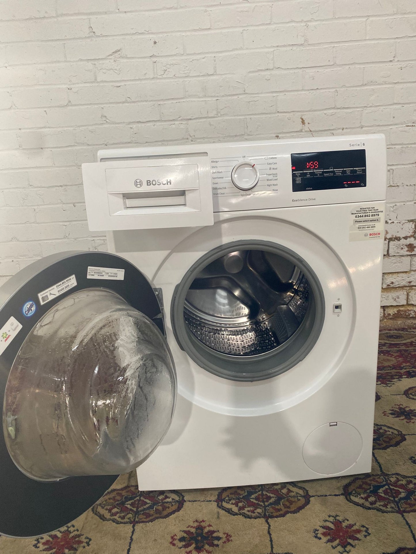 🚚Beautiful TopBrand Bosch 9KG Washing Machine For Sale