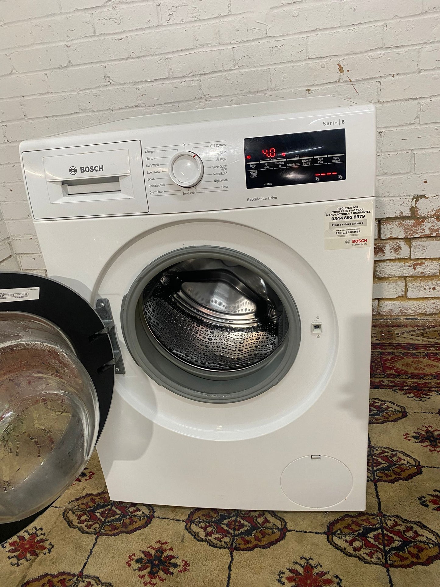 🚚Beautiful TopBrand Bosch 9KG Washing Machine For Sale