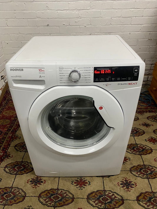 🚚Beautiful Hoover 10KG White Washing machine For Sale