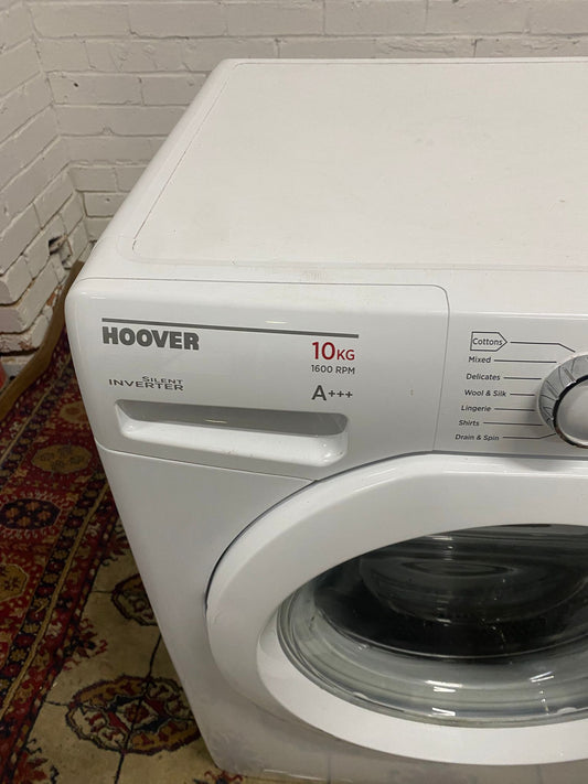 🚚Beautiful Hoover 10KG White Washing machine For Sale