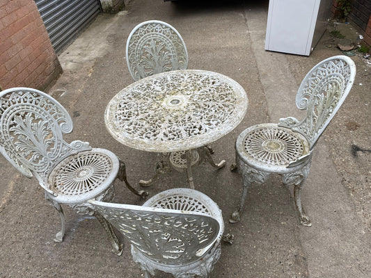 ✅🚐🚐Garden Patio Set Round Table With 4 Chairs