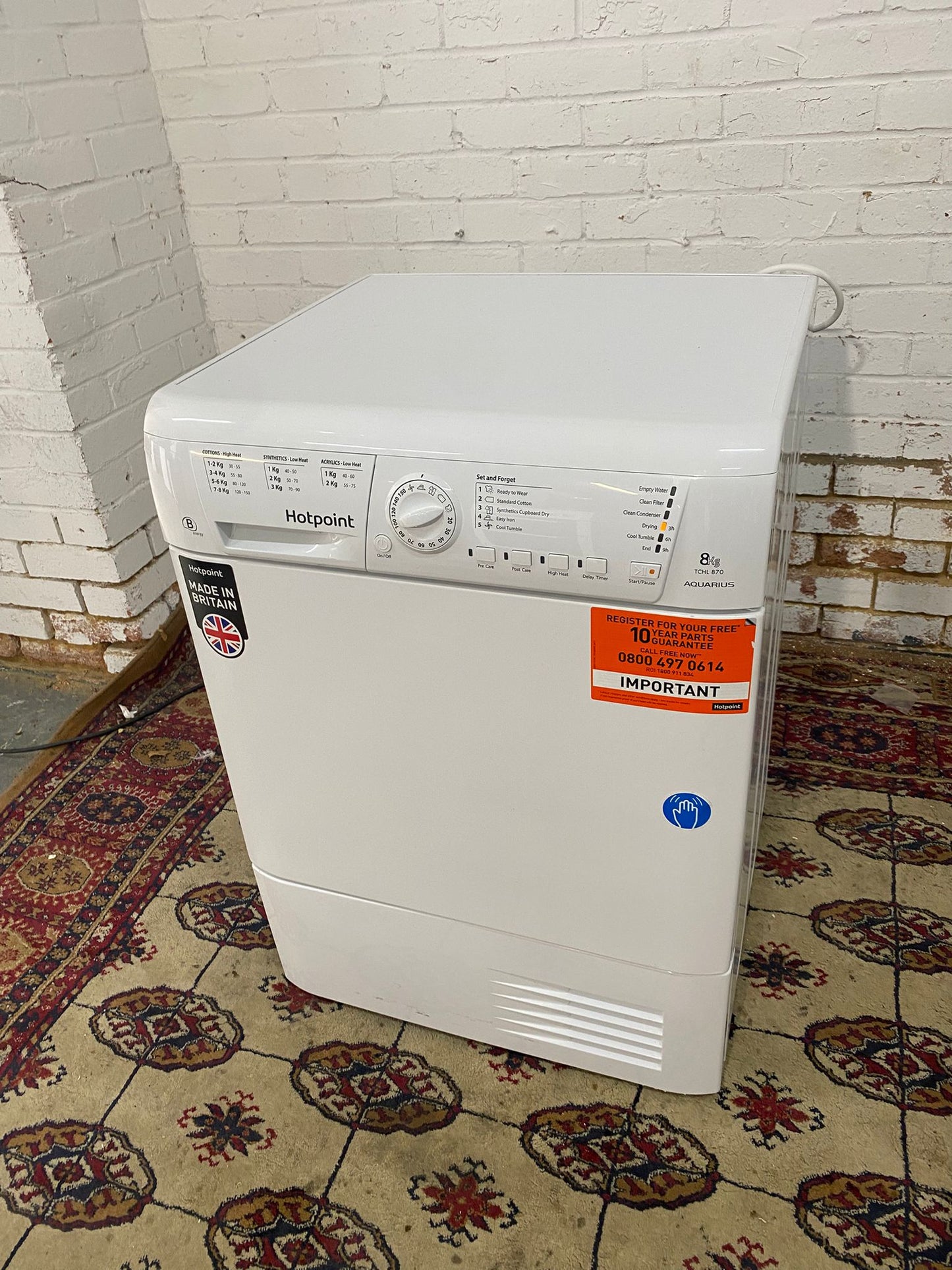 🚚Hotpoint Condenser Dryer For Sale
