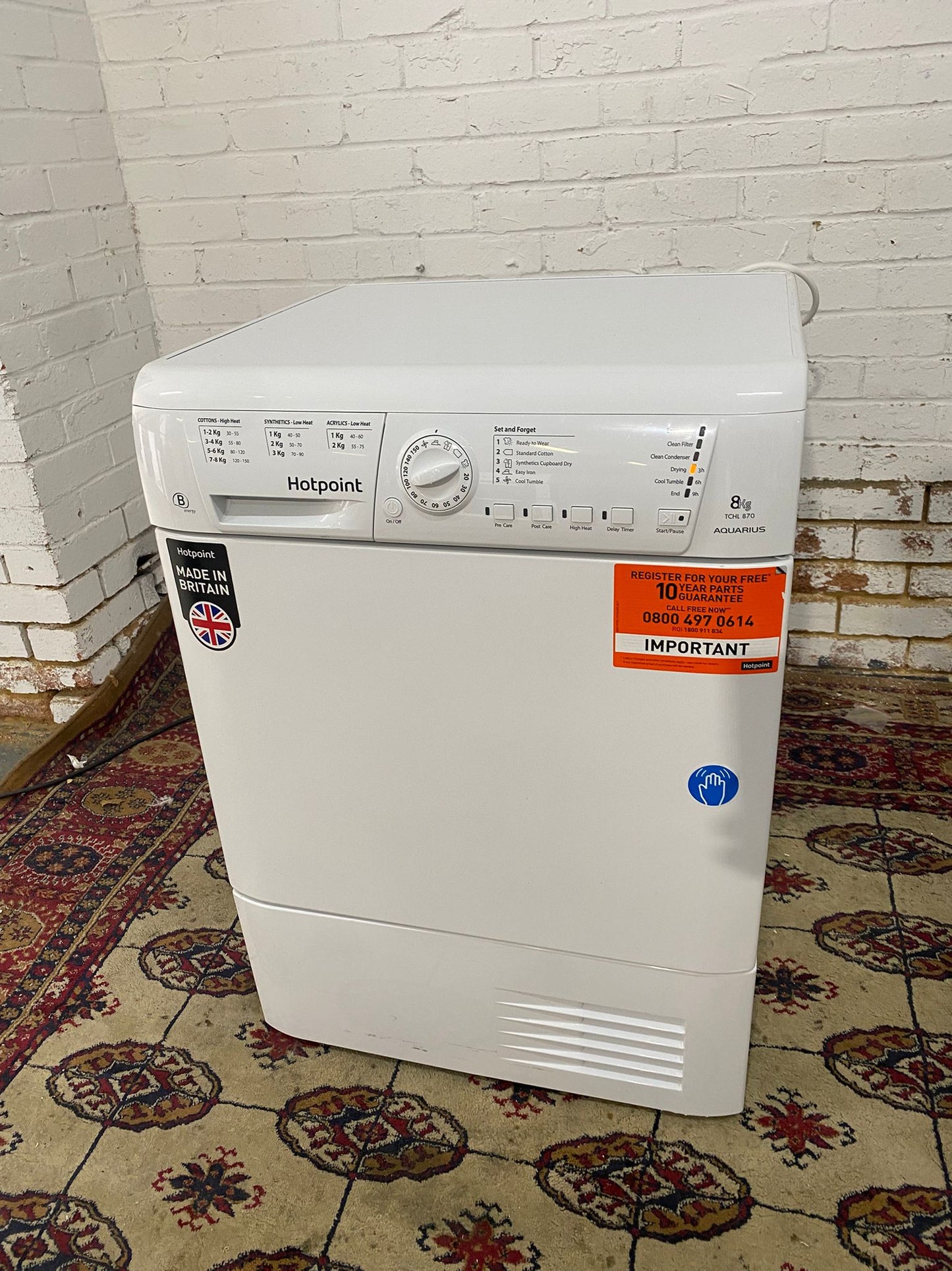🚚Hotpoint Condenser Dryer For Sale