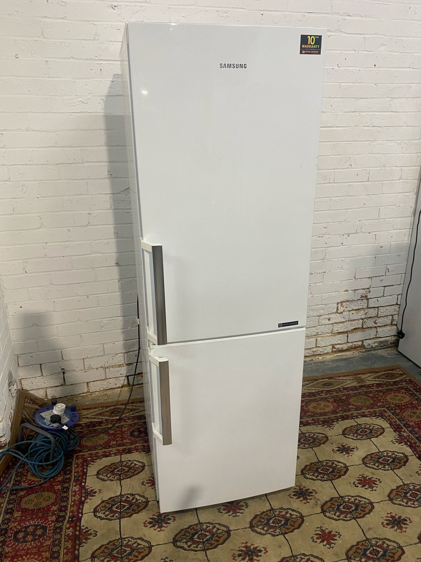FREE DELIVERY Beautiful Tall White Digital Inverter Samsung Latest Model Fridge Freezer For Sale