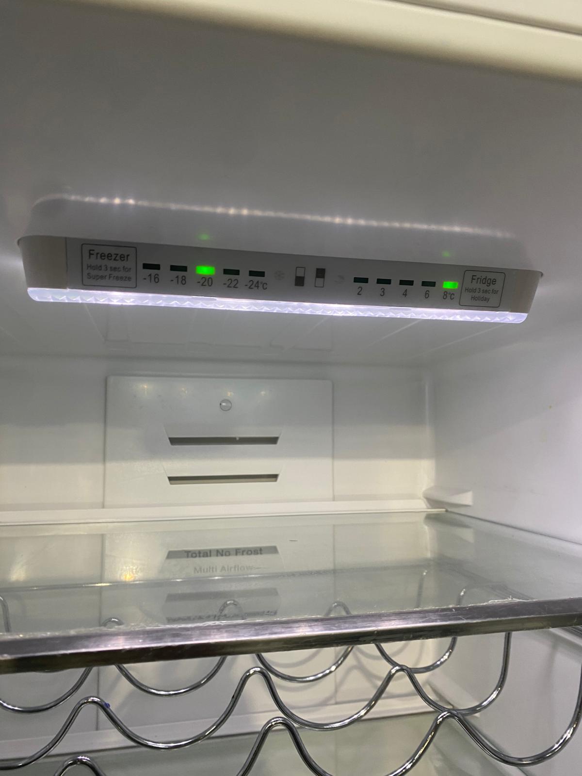 🚚Tall Kenwood Stainless Steel Fridge Freezer With Water Dispenser Frost Free For Sale