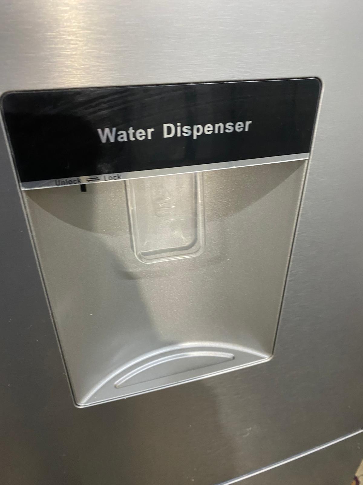 🚚Tall Kenwood Stainless Steel  Fridge Freezer With Water Dispenser Frost Free For Sale