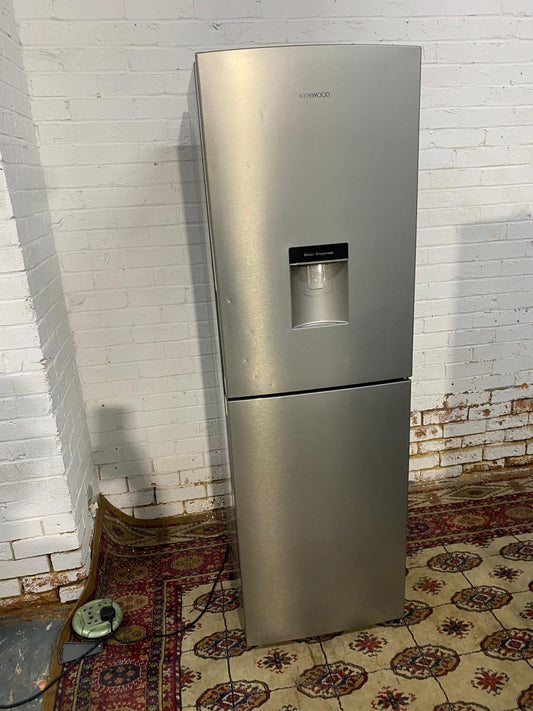 🚚Tall Kenwood Stainless Steel  Fridge Freezer With Water Dispenser Frost Free For Sale