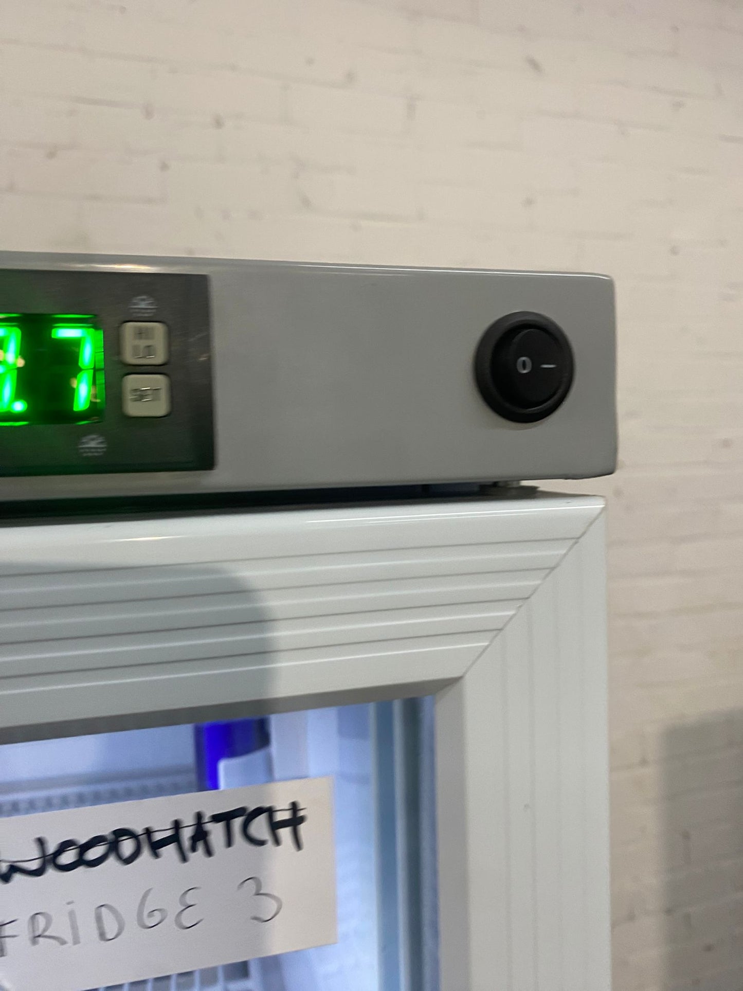 Beautiful Tall Commercial Glass Display Fridge For Sale