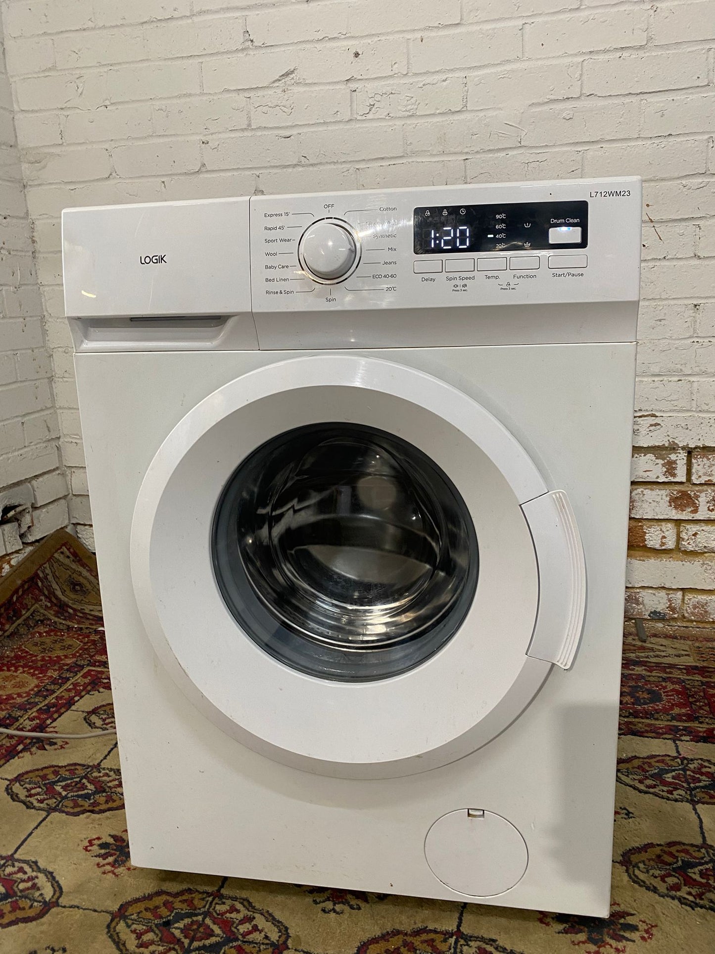 🚚Beautiful Logik 7KG Washing machine For Sale