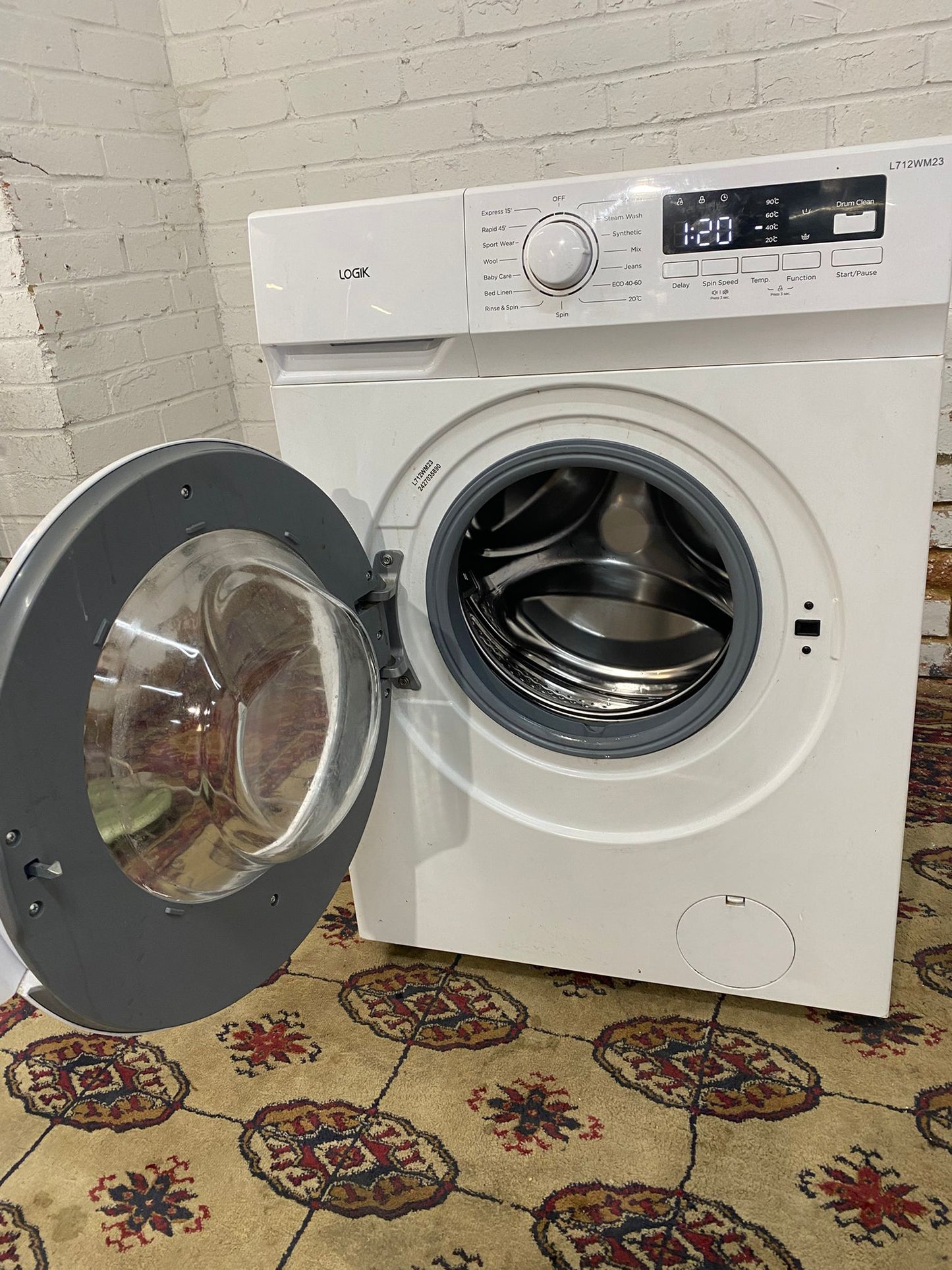 🚚Beautiful Logik 7KG Washing machine For Sale