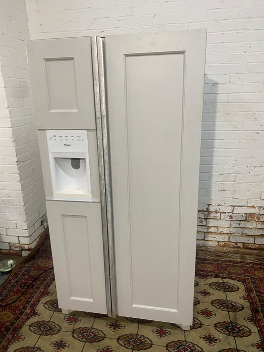 FREE DELIVERY Beautiful Amana Plumb In With Icemaker Fridge Freezer For Sale